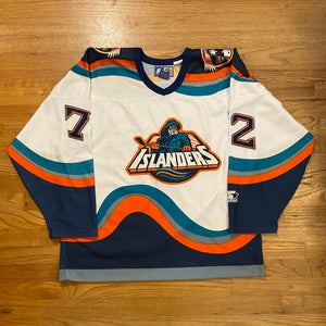 Vintage New York Islanders Fisherman Matthieu Schneider Hockey Jersey