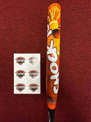 Anarchy Shock Top USA/ASA Slow Pitch Softball Bat (-7) 27 oz 34" (Used)