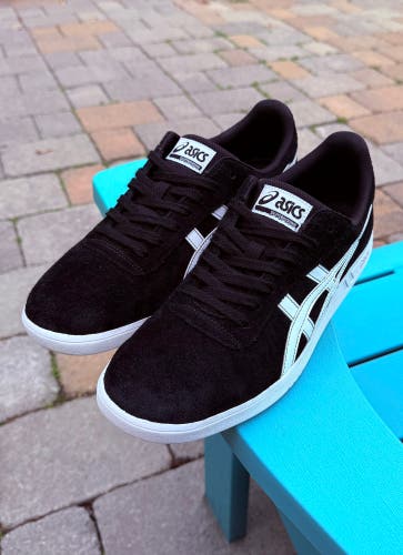 Men’s ASICS Gel Vickka Pro Skateboard Sneakers Sz 10.5 Black/White 1201A486-002