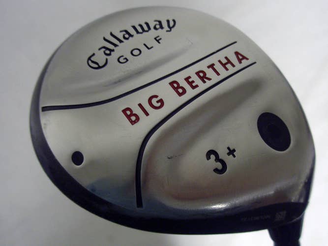 Callaway Big Bertha 2004 3+ wood (Graphite RCH 75w, Regular) Golf Club 3w