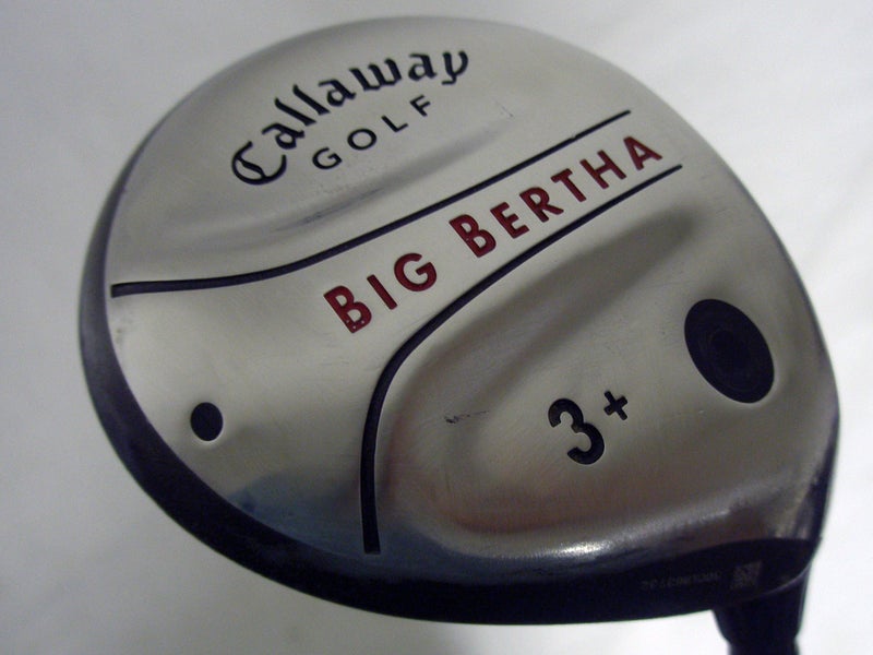 Callaway Big Bertha 2004 3+ wood (Graphite RCH 75w, Regular) Golf Club 3w