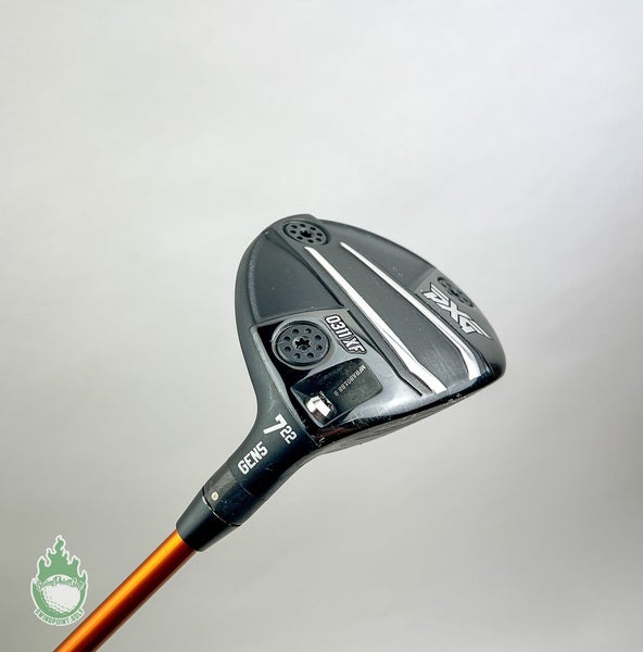 Right Handed PXG 0311XF Gen 5 7 Wood 22* NVS Regular Flex Graphite Golf Club