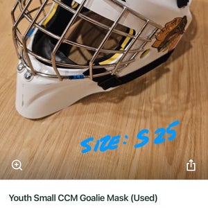 Youth CCM Goalie Mask (Used)