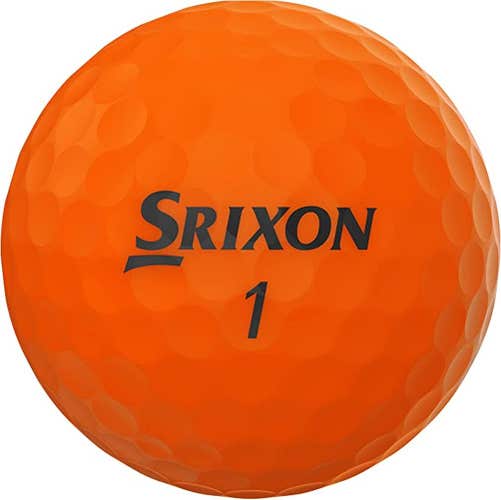 Srixon Soft Feel Golf Balls (Brite Orange, 3pk) 1 Sleeve 2023  NEW