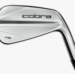 Cobra King MB Iron Set 4-PW (Steel KBS $ Taper Stiff) 2023 NEW