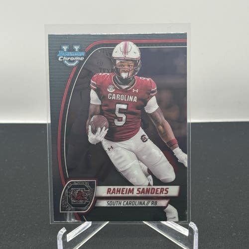 Raheim Sanders South Carolina Gamecocks 2024 Bowman U Football  Base #148