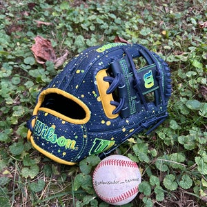 2025 Wilson A2000 1786 11.5” Savannah Bananas Paint Splatter Infield Baseball Glove