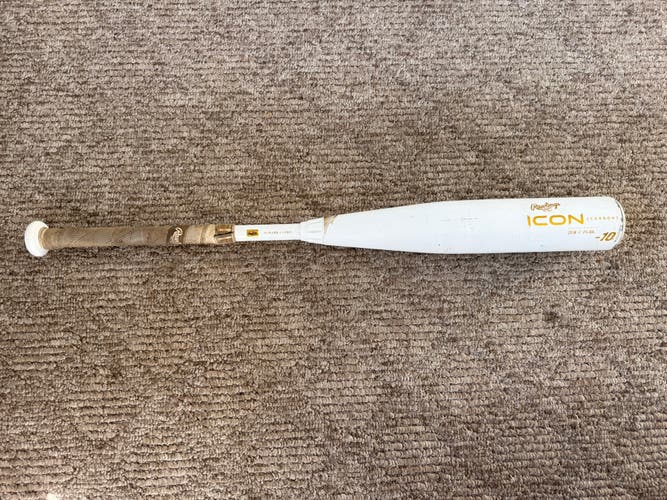 Rawlings Icon Composite Bat (-10) 20 oz 29" (Used)