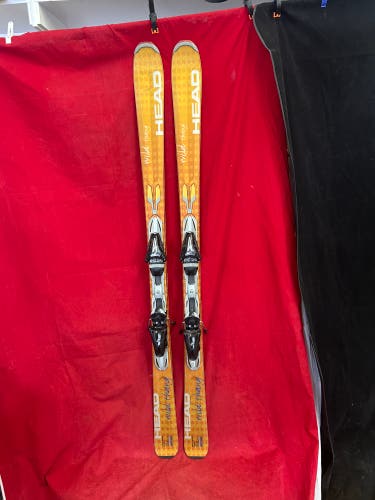 HEAD 163 cm All Mountain Skis With Bindings (Used)