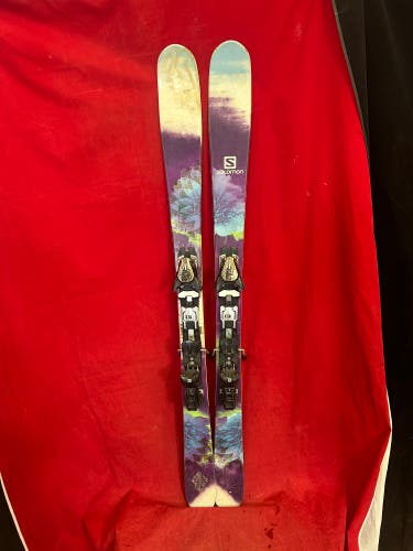 Salomon 152 cm All Mountain Skis With Bindings (Used)