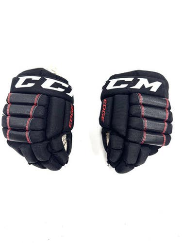 Used CCM EDGE Youth Gloves Black 8" 11860-C000300021