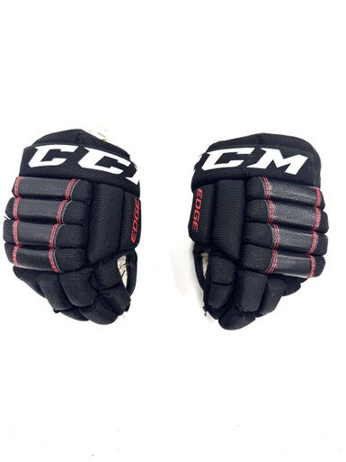 Used CCM EDGE Youth Gloves Black 8" 11860-C000300021