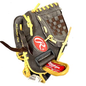 Used Rawlings HIGHLIGHT BB/SB Glove LH Throw Brown 10" 11860-C000300018