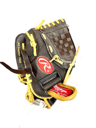 Used Rawlings HIGHLIGHT BB/SB Glove LH Throw Brown 10" 11860-C000300018