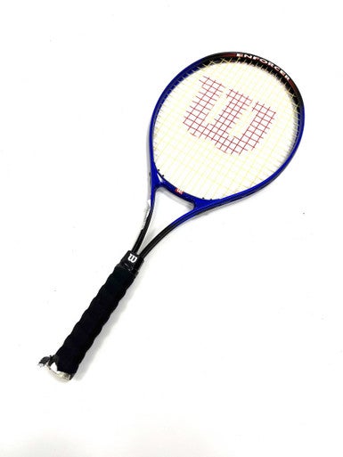 Used Wilson SOFT SHOCK Adult Tennis Racquet Royal Blue 4 3/8" 11860-C000300013