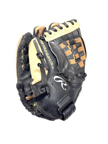 Used Rawlings PM105RB BB/SB Glove LH Throw Black 10 1/2" 11860-C000300015