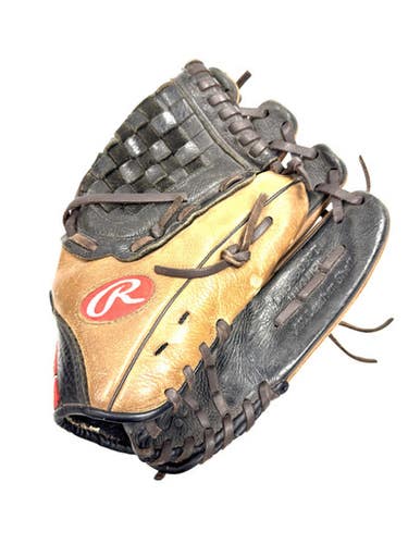 Used Rawlings D115BBDPT BB/SB Glove RH Throw Brown 11 1/2" 11860-C000300016