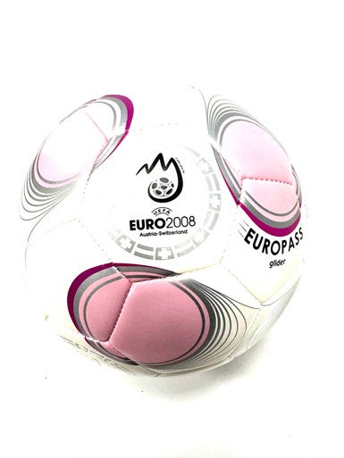 Used Adidas EURO 2008 All Size Soccer Ball Pink 5 11860-C000300011