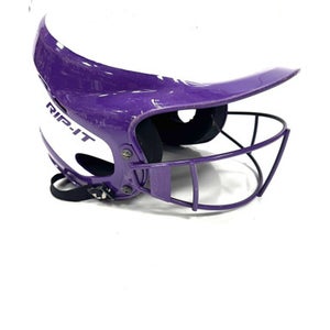 Used RIP-IT S/M Batting Helmet w/Mask White S/M 11860-S000299998