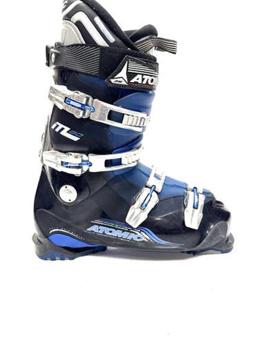 Used Atomic M-TECH 80 Mens DH Ski Boot Navy Blue 305 MP - M12.5 11860-C000299983