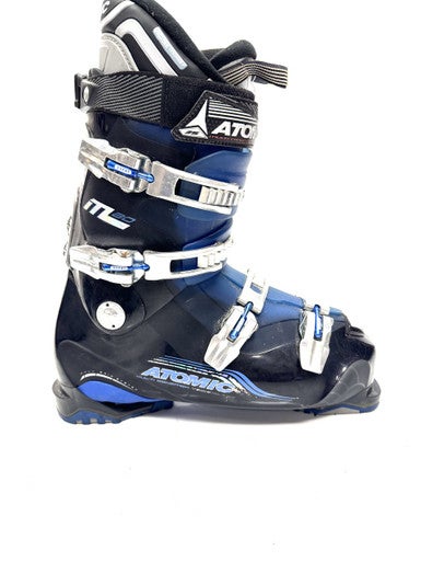 Used Atomic M-TECH 80 Mens DH Ski Boot Navy Blue 305 MP - M12.5 11860-C000299983