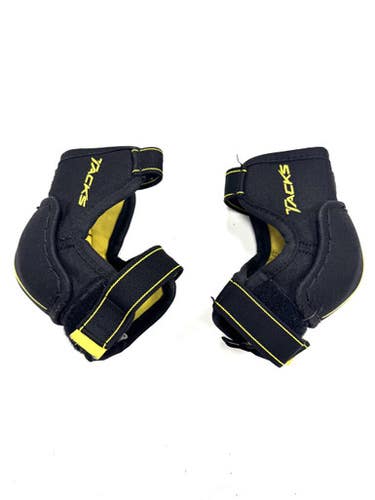 Used CCM TACKS Youth Elbow Pads MD 11860-S000299960