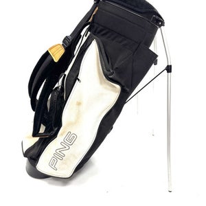 Used Ping HOOFER STAND BAG Mens Stand Bag Black 11860-S000299952