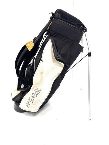 Used Ping HOOFER STAND BAG Mens Stand Bag Black 11860-S000299952