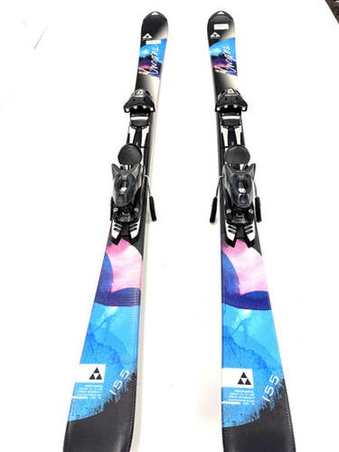 Used Fischer ASPIRE RS10 Womens DH Ski/Binding Black 155 cm 11860-S000299949