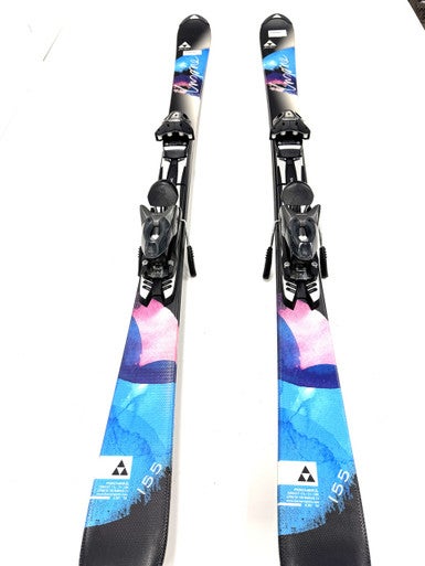 Used Fischer ASPIRE RS10 Womens DH Ski/Binding Black 155 cm 11860-S000299949