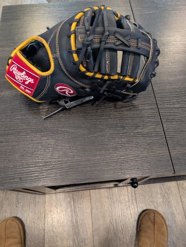 First Base RH Rawlings Heart of the Hide Baseball Glove 13" (Used)