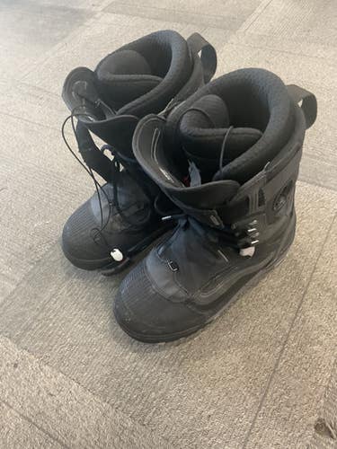 Used Vans INFUSE Mens Snowboard Boots Black Senior 10.5 11614-S000224199