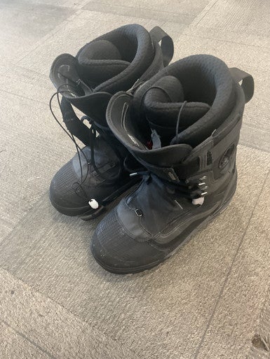 Used Vans INFUSE Mens Snowboard Boots Black Senior 10.5 11614-S000224199
