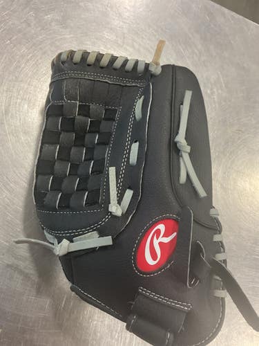 Used Rawlings RSB SOFTBALL SERIES BB/SB Glove RH Throw Black 13" 11614-S000224196