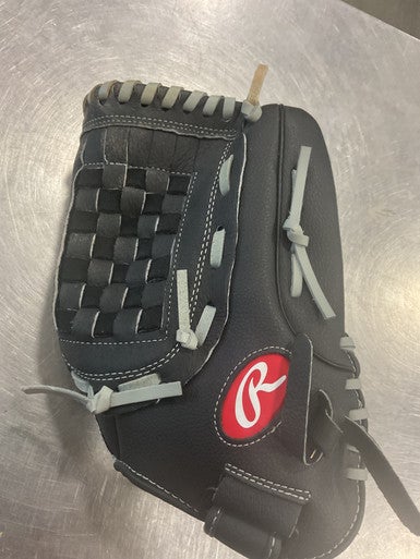 Used Rawlings RSB SOFTBALL SERIES BB/SB Glove RH Throw Black 13" 11614-S000224196