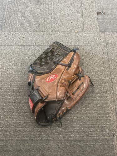 Used Rawlings PREMIUM SERIES BB/SB Glove RH Throw Brown 12 1/2" 11614-S000224140