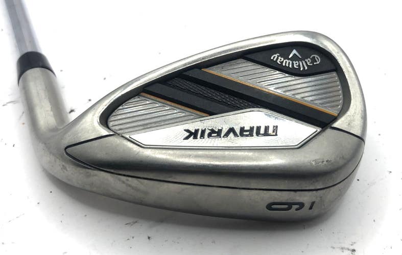 Callaway Mavrik 9 Iron True Temper XP95 S300 Stiff Flex Steel RH *Good*