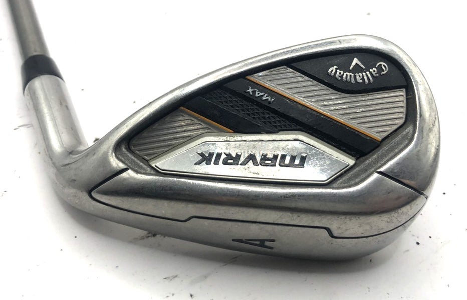 Callaway Mavrik Max A Approach Gap Wedge SteelFiber F4 Stiff Graphite Shaft