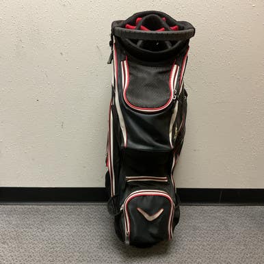 Used Callaway XTREME Mens Cart Bag Black And Red 11855-S000193499