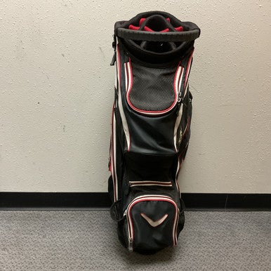 Used Callaway XTREME Mens Cart Bag Black And Red 11855-S000193499