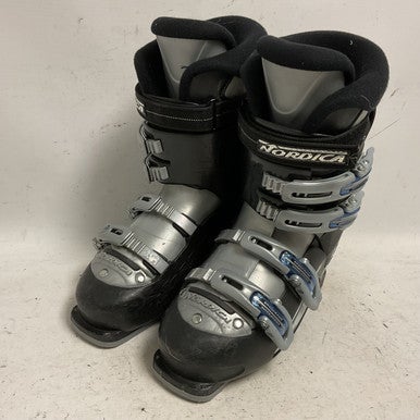 Used Nordica BSX SX Mens DH Ski Boot Black And Carolina Blue 250 MP - M07 - W08 11855-S000193528