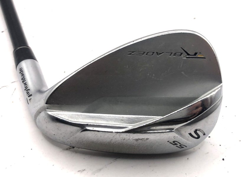 TaylorMade RBLADEZ SW Sand Wedge 55* Rocketfuel 65 Regular Graphite Shaft *Good*