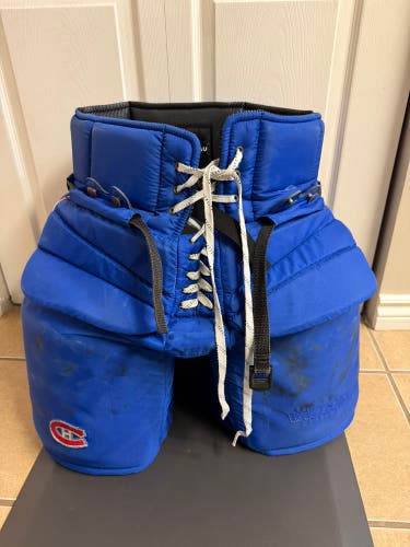 Vaughn Pro Stock Goalie Pants – Montreal Canadiens – XL