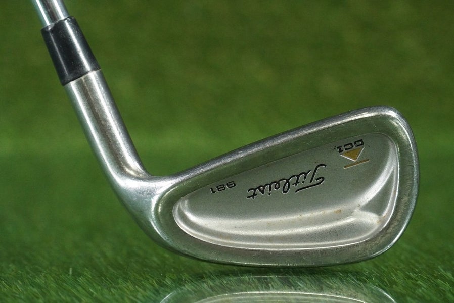 TITLEIST DCI 981 6 IRON TRUE TEMPER RELEASE STEEL REGULAR FLEX RH ~ LOOK!!