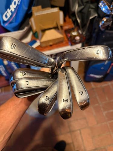 Men's 2024 Callaway Paradym AI Smoke Right Handed Iron Set Regular Flex (7 Clubs) #5 - #9, PW, GW St