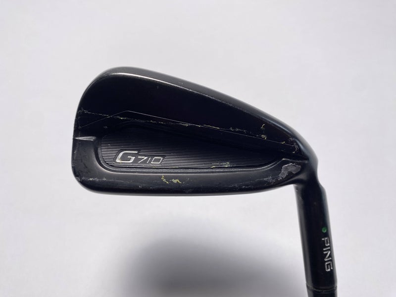 Ping G710 Single 4 Iron Green Dot 2* Up AeroTech SteelFiber i80 Regular Mens RH