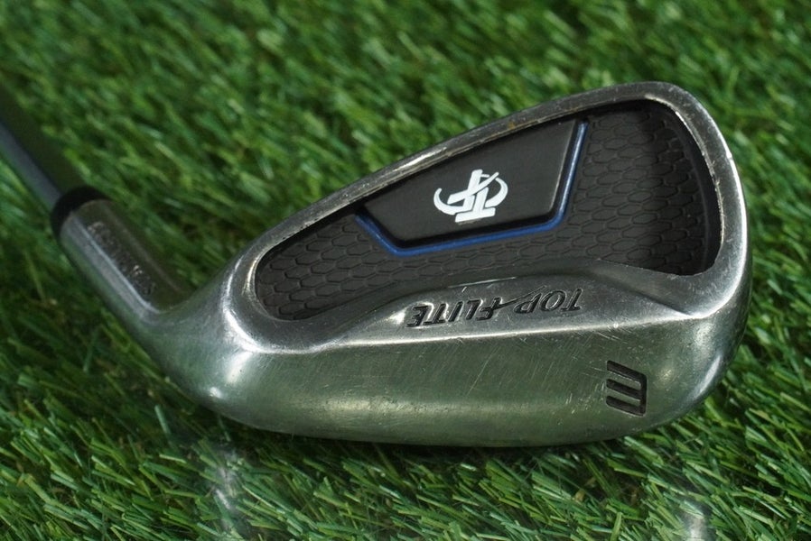 TOP FLITE STAINLESS PITCHING WEDGE "W" STEEL SHAFT RH ~ LOOK!!