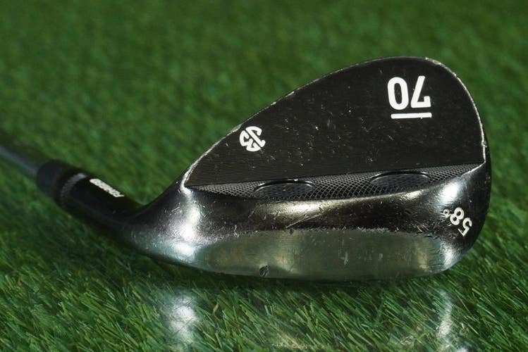 SUB 70 JB FORGED 58 WEDGE LOB BLACK TT DYNAMIC GOLD X100 EXTRA STIFF FLEX RH