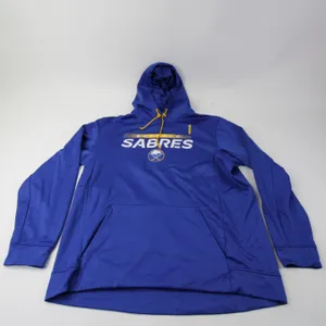 Ukko-Pekka Luukkonen 1 Buffalo Sabres Fanatics Authentic Pro Hoodie Player Issued 2XL