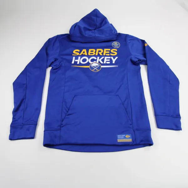 Ukko-Pekka Luukkonen 1 Buffalo Sabres Fanatics Authentic Pro Hoodie Player Issued 2XL